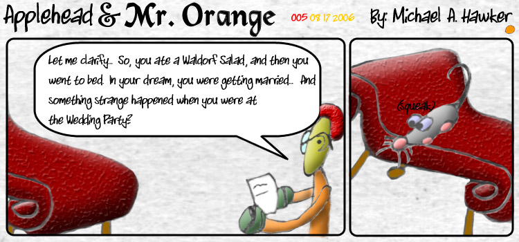 Applehead & Mr. Orange Comic #5