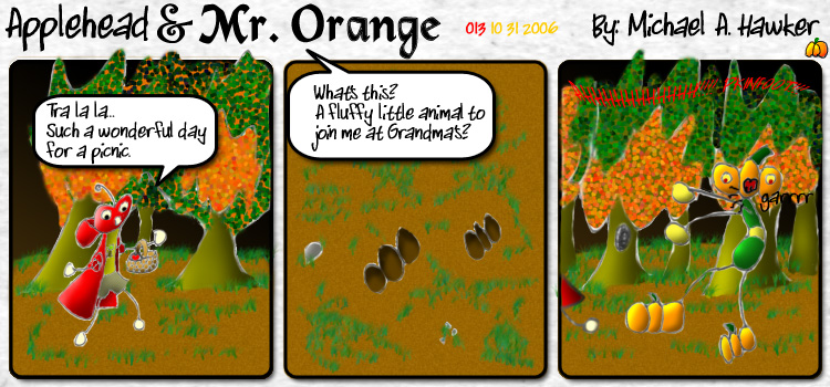 Applehead & Mr. Orange Comic #13