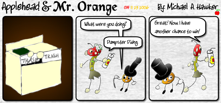 Applehead & Mr. Orange Comic #14