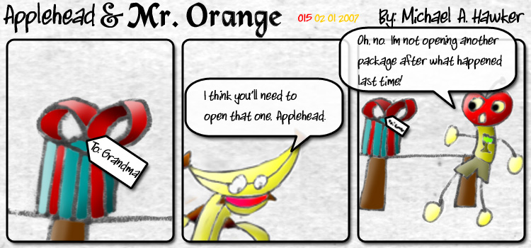 Applehead & Mr. Orange Comic #15